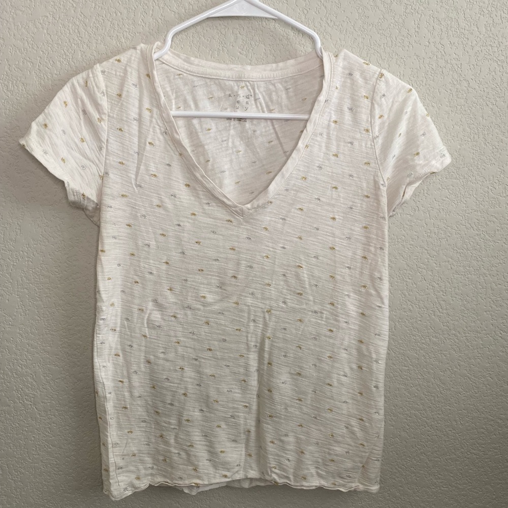 a new day v neck shirt